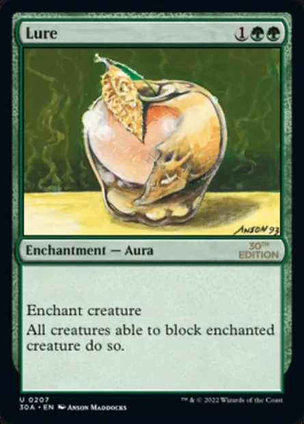 Leurre, carte Magic 30A 207 — extension 30th Anniversary Edition