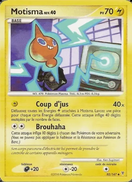 Motisma, carte Pokémon SV 82 — extension Vainqueurs Suprêmes