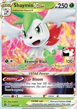 Shaymin VSTAR, Pokémon card PPS 014-2 — Play! Pokémon Prize Pack Series set