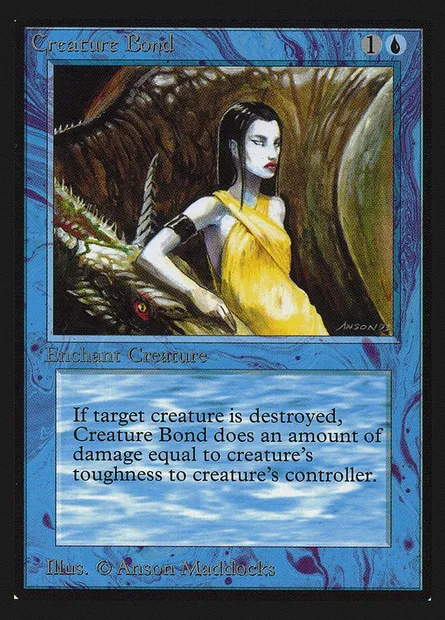 Creature Bond, Magic card CED 56 — Collectors' Edition set
