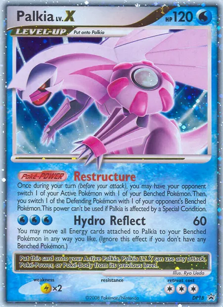 Palkia, carte Pokémon DP 18 — extension Promo DP