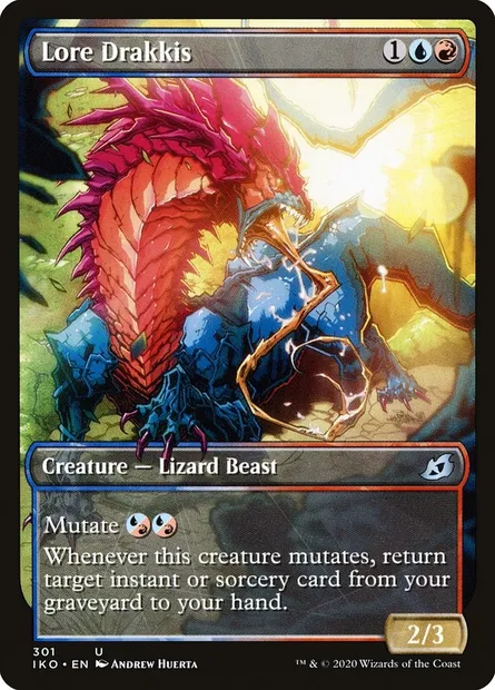 Lore Drakkis, Magic card IKO 301 — Ikoria: Lair of Behemoths set