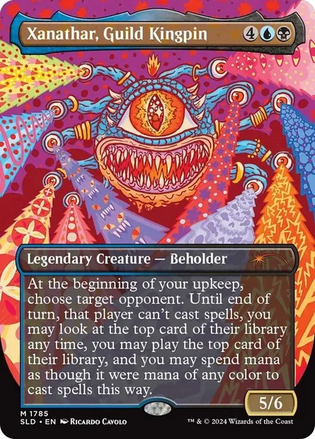 Xanathar, Guild Kingpin, Magic card SLD 1785 — Secret Lair Drop set