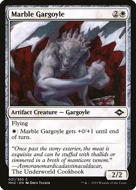 Marble Gargoyle, Magic card MH2 21 — Modern Horizons 2 set