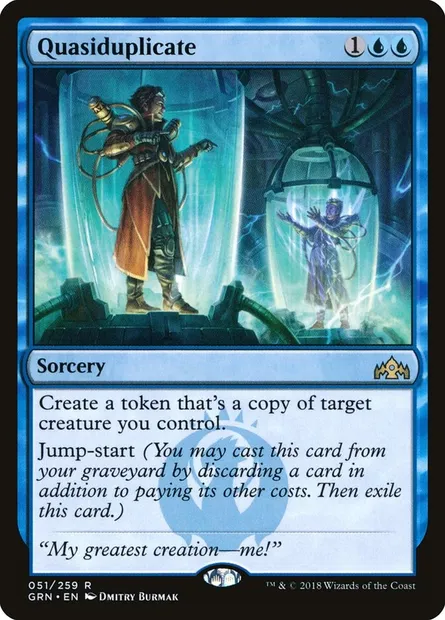 Quasiduplicate, Magic card GRN 51 — Guilds of Ravnica set