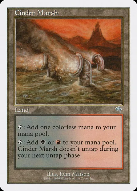 Cinder Marsh, Magic card BRB 13 — Battle Royale Box Set set