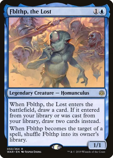 Fblthp, the Lost, Magic card PWAR 50p — War of the Spark Promos set
