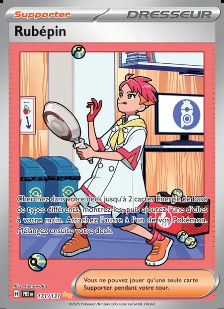 Rubépin, carte Pokémon PRE 171 — extension Évolutions Prismatiques