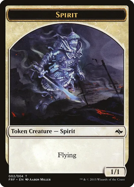 Spirit, Magic card TFRF 2 — Fate Reforged Tokens set