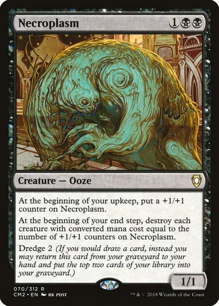 Necroplasm, Magic card CM2 70 — Commander Anthology Volume II set