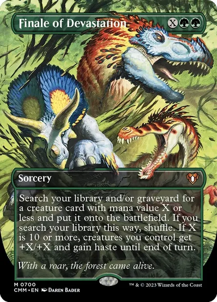 Finale of Devastation, Magic card CMM 700 — Commander Masters set