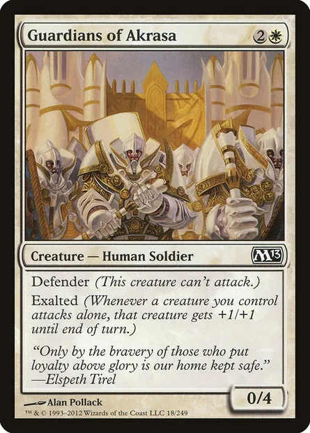 Guardians of Akrasa, Magic card M13 18 — Magic 2013 set