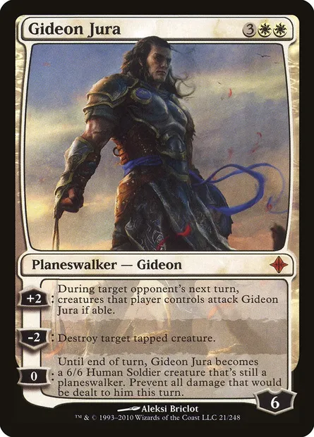 Gideon Jura, Magic card ROE 21 — Rise of the Eldrazi set