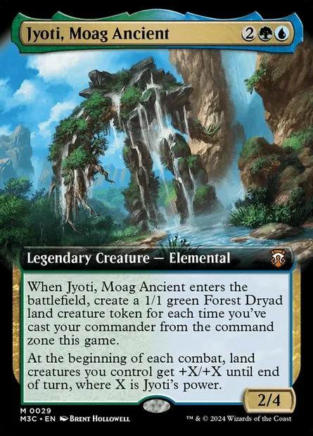 Jyoti, Moag Ancient, Magic card M3C 29 — Modern Horizons 3 Commander set