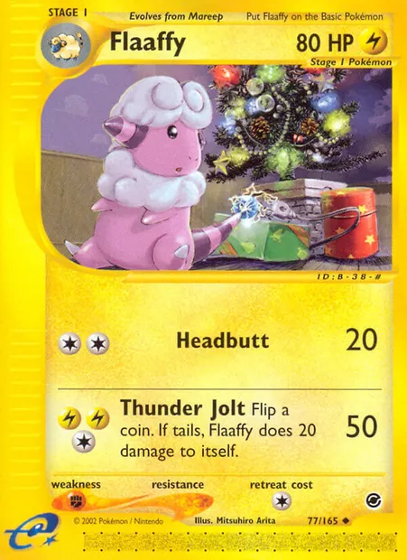 Flaaffy, Pokémon card EX 77 — Expedition Base Set set