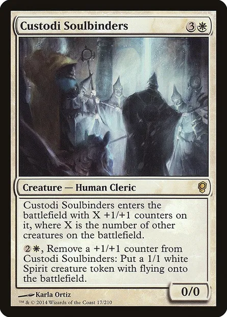 Lieurs d'âme des Custodi, carte Magic CNS 17 — extension Conspiration
