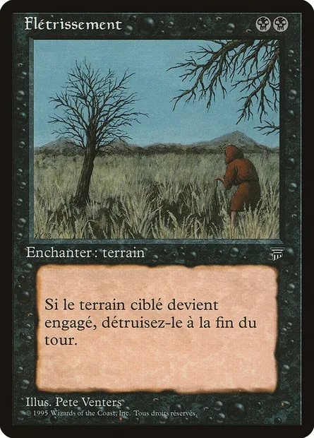 Blight, Magic card REN 48 — Renaissance set