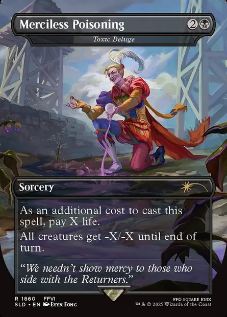 Toxic Deluge, Magic card SLD 1860 — Secret Lair Drop set