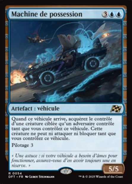 Machine de possession, carte Magic DFT 54 — extension Aetherdrift