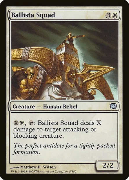 Ballista Squad, Magic card 9ED 5★ — Ninth Edition set
