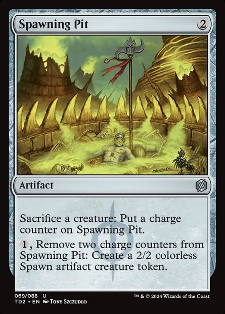 Fosse de l'engeance, carte Magic PLST TD2-69 — extension The List