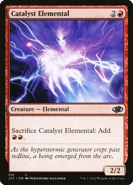 Catalyst Elemental, Magic card J22 510 — Jumpstart 2022 set