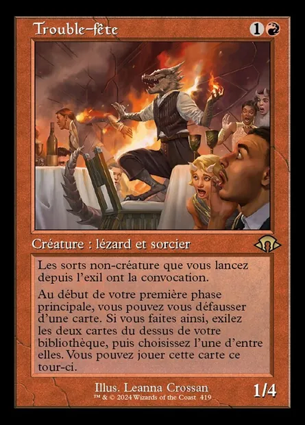 Trouble-fête, carte Magic MH3 419 — extension Modern Horizons 3