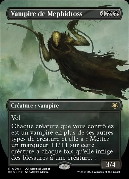 Vampire de Mephidross, carte Magic SPG 4 — extension Special Guests