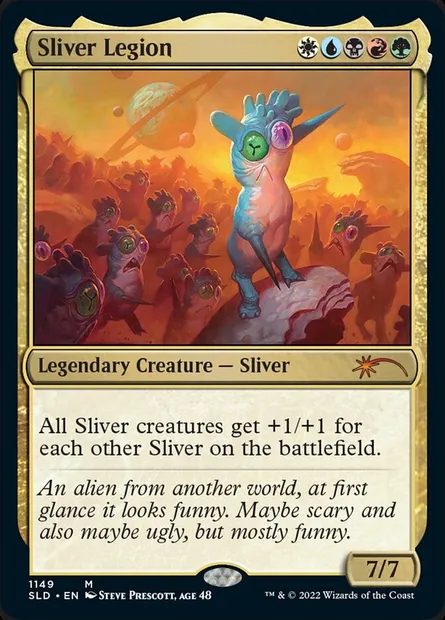 Sliver Legion, Magic card SLD 1149 — Secret Lair Drop set