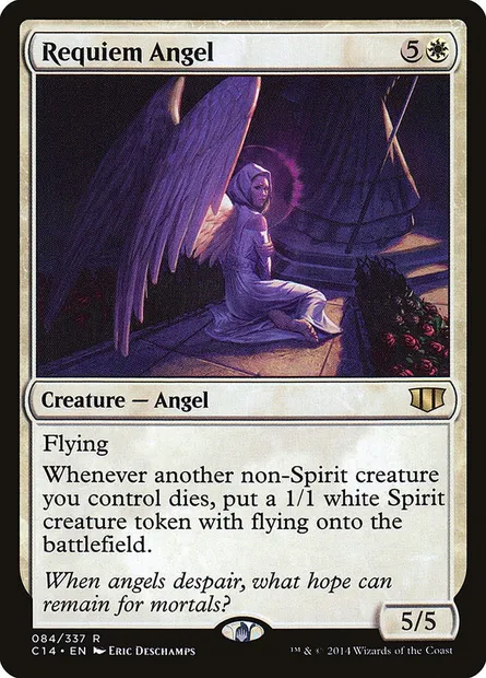 Requiem Angel, Magic card C14 84 — Commander 2014 set