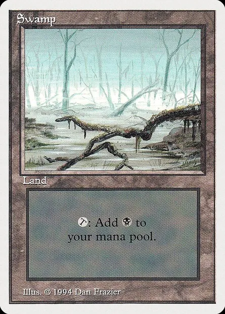 Marais, carte Magic SUM 298 — extension Summer Magic / Edgar