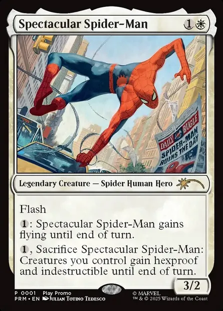 Spectacular Spider-Man, Magic card PSPL 6 — Spotlight Series set