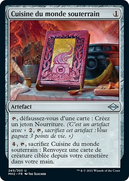 Cuisine du monde souterrain, carte Magic MH2 240 — extension Horizons du Modern 2