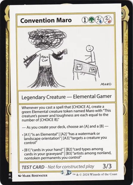 Convention Maro, carte Magic PF24 2 — extension MagicFest 2024