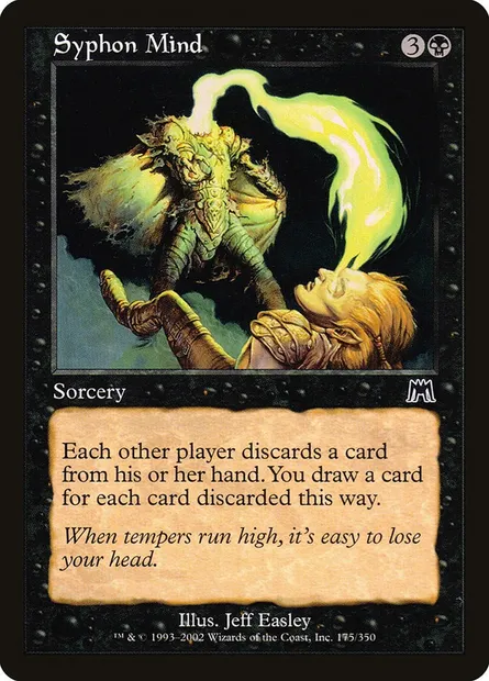 Siphonner l'esprit, carte Magic ONS 175 — extension Carnage
