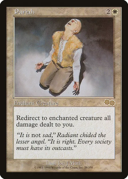 Paria, carte Magic USG 28 — extension Epopée d'Urza