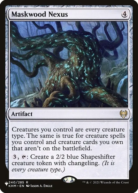 Maskwood Nexus, Magic card PLST KHM-240 — The List set