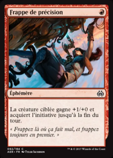 Frappe de précision, carte Magic AER 92 — extension La révolte éthérique