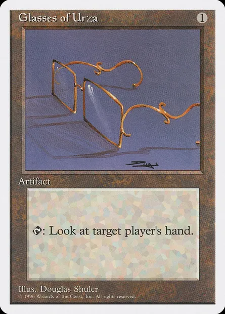 Lunettes d'Urza, carte Magic ITP 50 — extension Introductory Two-Player Set