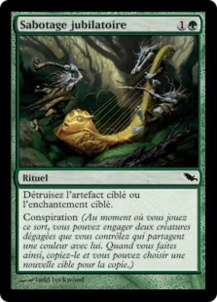 Sabotage jubilatoire, carte Magic SHM 116 — extension Sombrelande