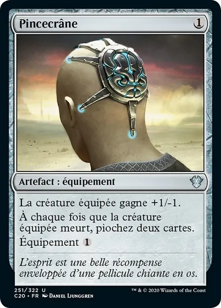 Pincecrâne, carte Magic C20 251 — extension Commander 2020