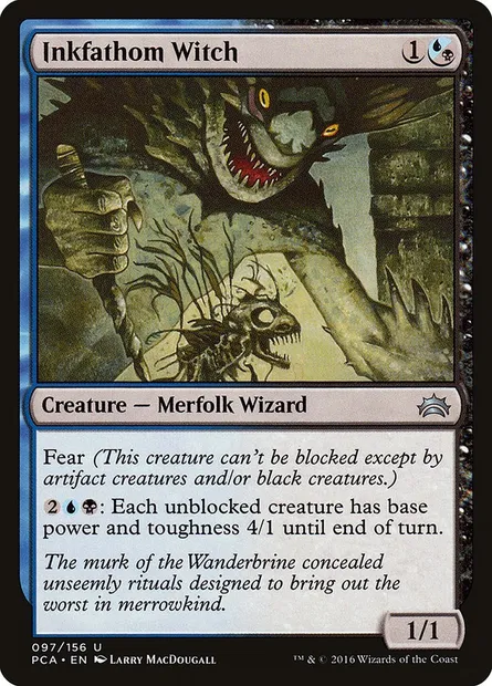 Inkfathom Witch, Magic card PCA 97 — Planechase Anthology set