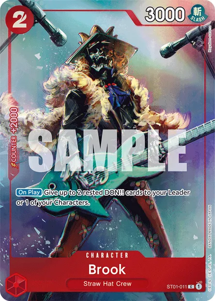 Brook, carte One Piece ST01-011 — extension Straw Hat Crew