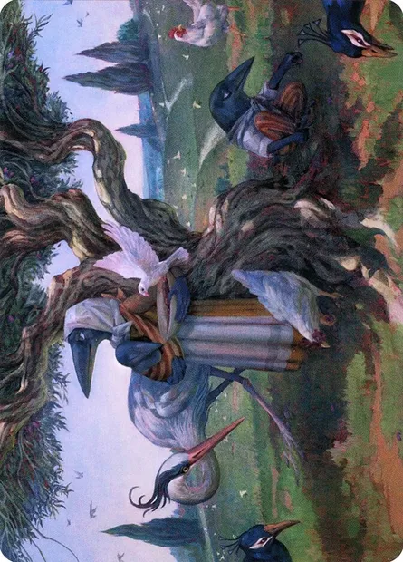 Kindred Discovery // Kindred Discovery, carte Magic ACLB 29 — extension Battle for Baldur's Gate Art Series