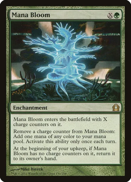 Mana Bloom, Magic card RTR 130 — Return to Ravnica set