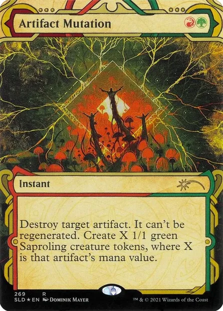 Artifact Mutation, Magic card SLD 269 — Secret Lair Drop set
