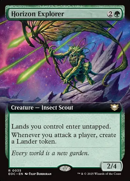 Horizon Explorer, Magic card EOC 35 — Edge of Eternities Commander set