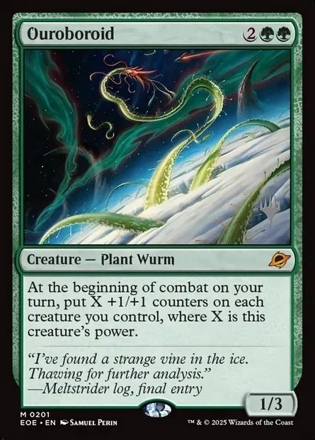 Ouroboroid, Magic card PEOE 201p — Edge of Eternities Promos set