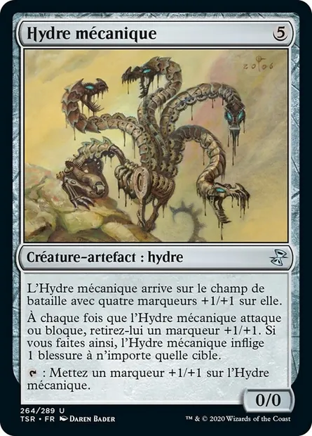 Hydre mécanique, carte Magic TSR 264 — extension Spirale Temporelle Remastered