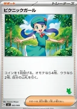 Fan de Pique-Nique, carte Pokémon SVL 065s — extension Scarlet & Violet Battle Academy
